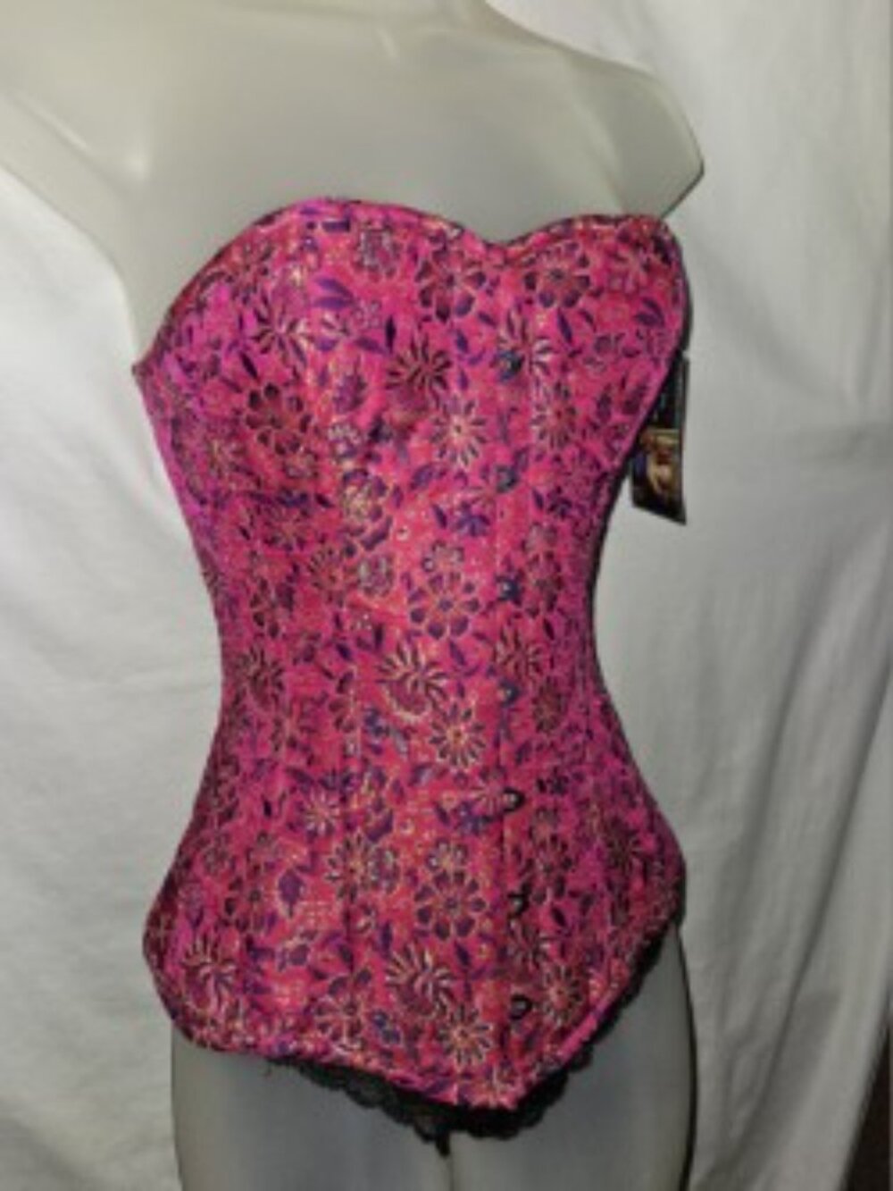 RARE NEW XS/20" LONG LINE COUNTESS CORSET TALL VINTAGE TIGHT LACING NARROW FIT - Picture 2 of 6